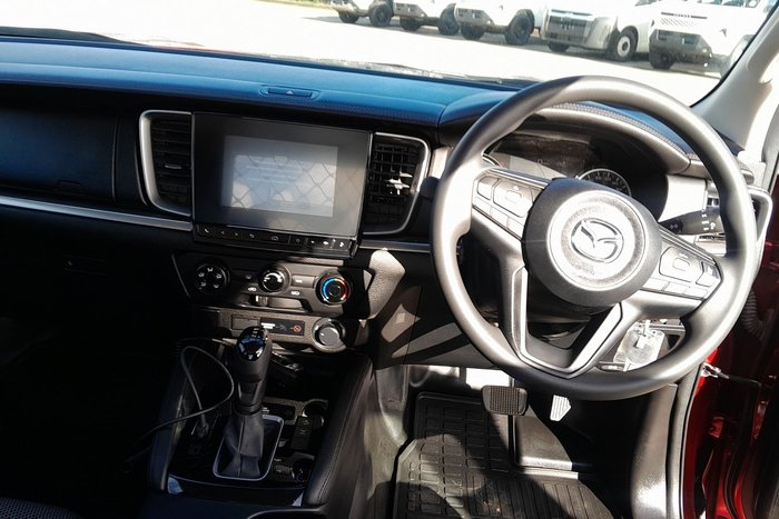 2022 Mazda BT-50 XT TF 4X4 Dual Range Maroon