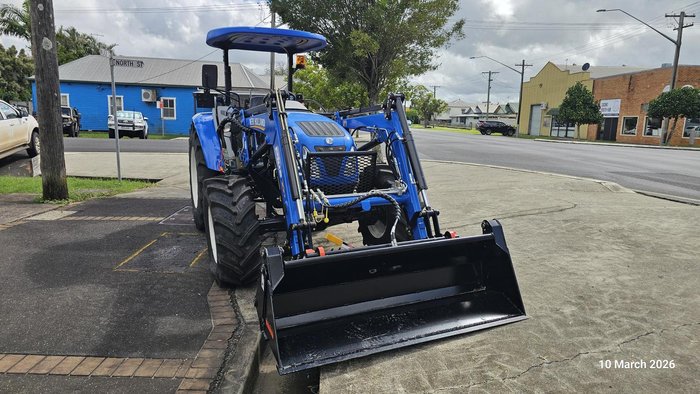 2025 New Holland T4.75S + Loader Blue