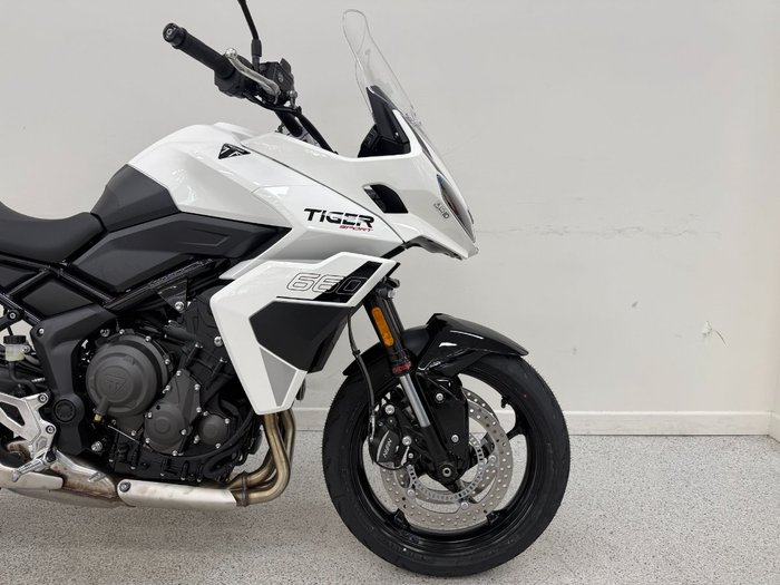 2026 Triumph TIGER SPORT 660 LAMS Aegean Blue/Fusion White
