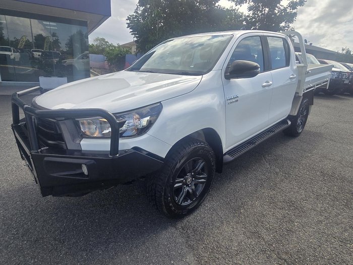2022 Toyota Hilux SR GUN126R 4X4 Dual Range Glacier White