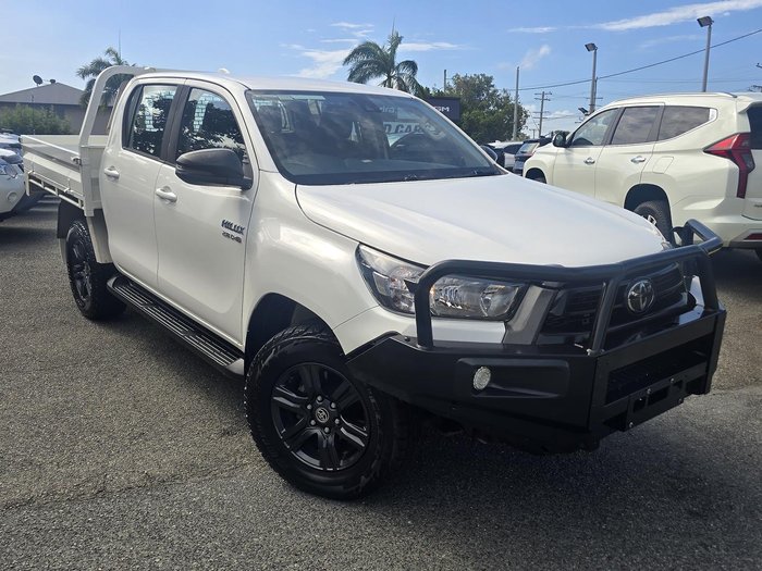 2022 Toyota Hilux SR GUN126R 4X4 Dual Range Glacier White