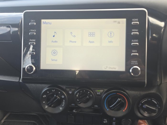 2022 Toyota Hilux SR GUN126R 4X4 Dual Range Glacier White