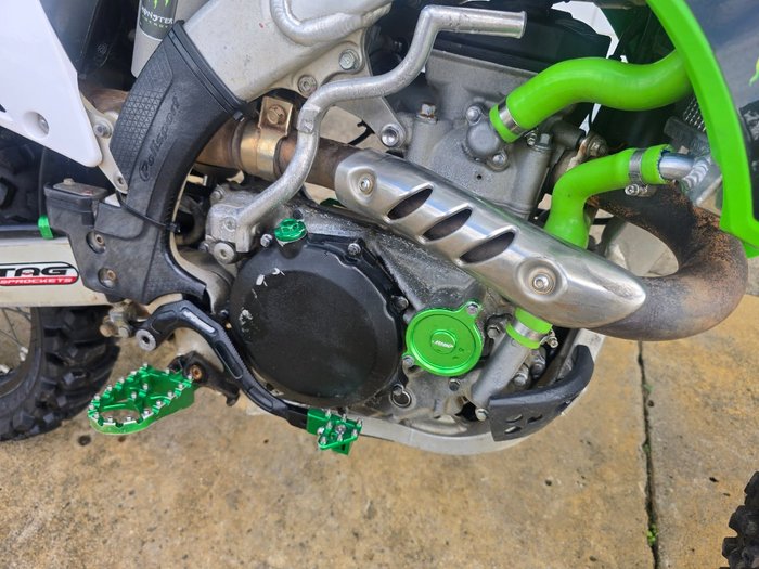 2010 Kawasaki KX450F Green