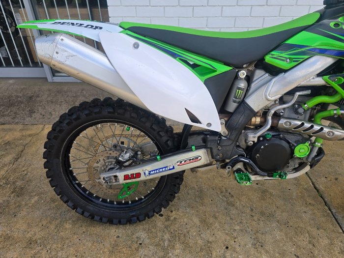 2010 Kawasaki KX450F Green