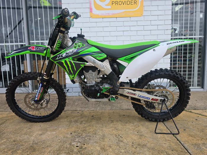 2010 Kawasaki KX450F Green