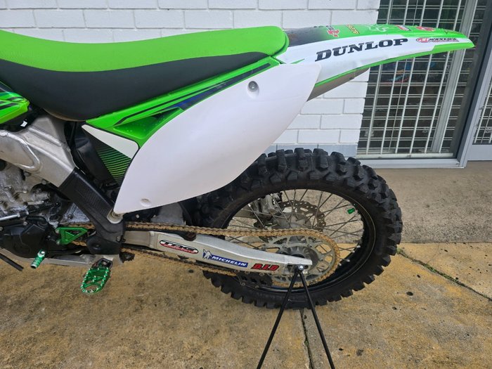 2010 Kawasaki KX450F Green