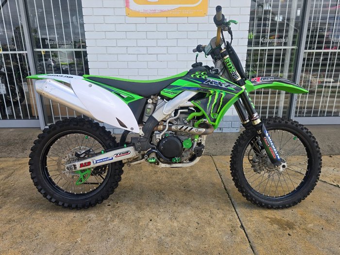 2010 Kawasaki KX450F Green