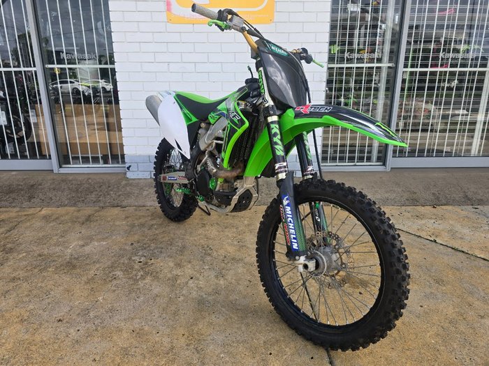 2010 Kawasaki KX450F Green