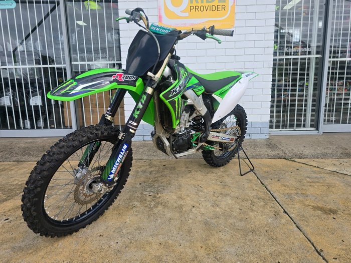 2010 Kawasaki KX450F Green