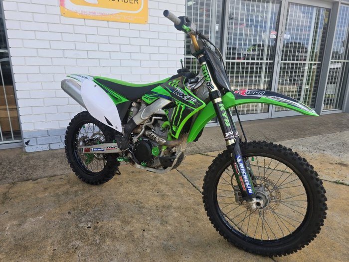 2010 Kawasaki KX450F Green