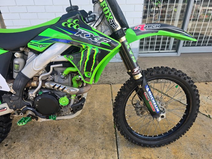 2010 Kawasaki KX450F Green