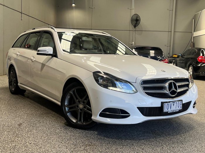2013 Mercedes-Benz E-Class E200 S212 Polar White