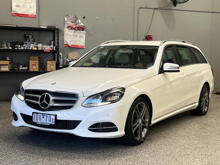 2013 Mercedes-Benz E-Class E200 S212 Polar White