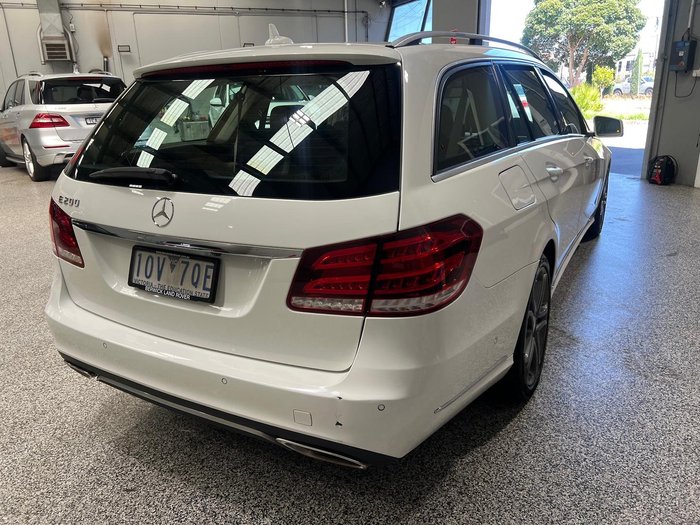 2013 Mercedes-Benz E-Class E200 S212 Polar White