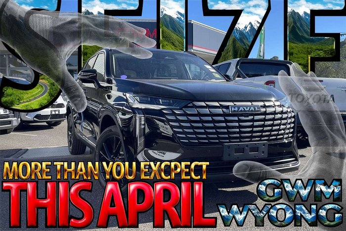 2025 GWM Haval H6 Lux PHEV B01 Golden Black (8T01)