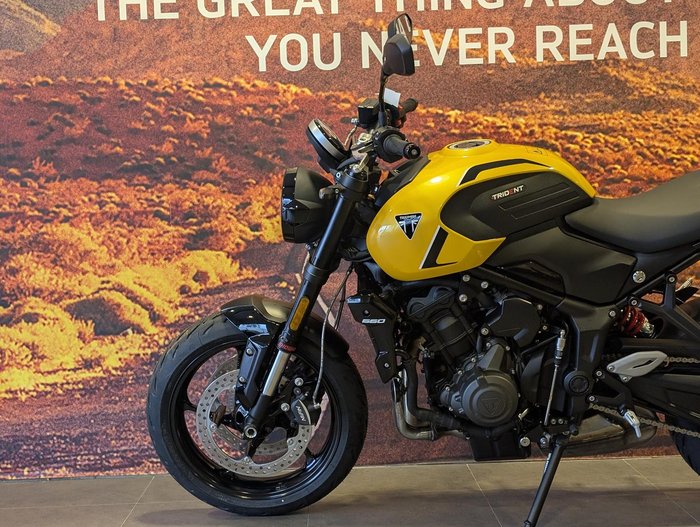 2026 Triumph Trident 660 Trident Yellow