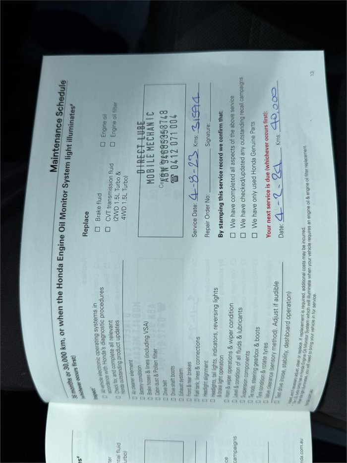 2022 HONDA CR-V Vi (2WD) 5 SEATS MY22 WHITE