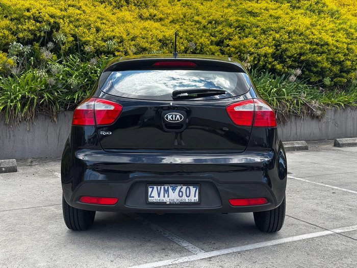 2013 Kia Rio S UB MY13 Aurora Black