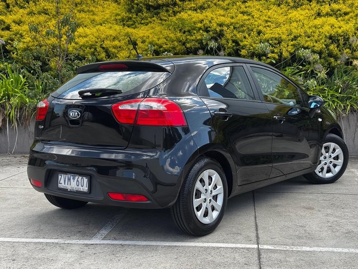 2013 Kia Rio S UB MY13 Aurora Black