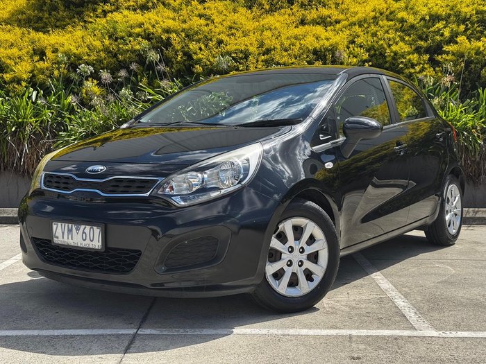 2013 Kia Rio S UB MY13 Aurora Black