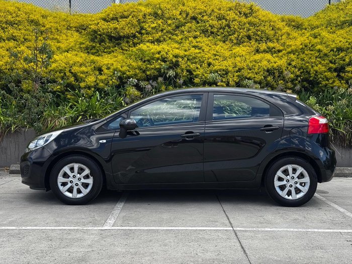 2013 Kia Rio S UB MY13 Aurora Black