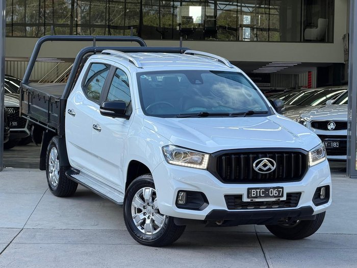 2021 LDV T60 LUXE SK8C 4X4 Dual Range Blanc White