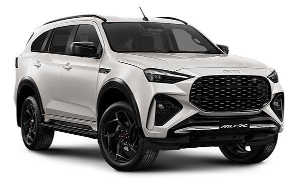 2025 ISUZU MU-X XT MU-X MY25.5 4 x 4 XT 3.0L AT Moonstone White pearl