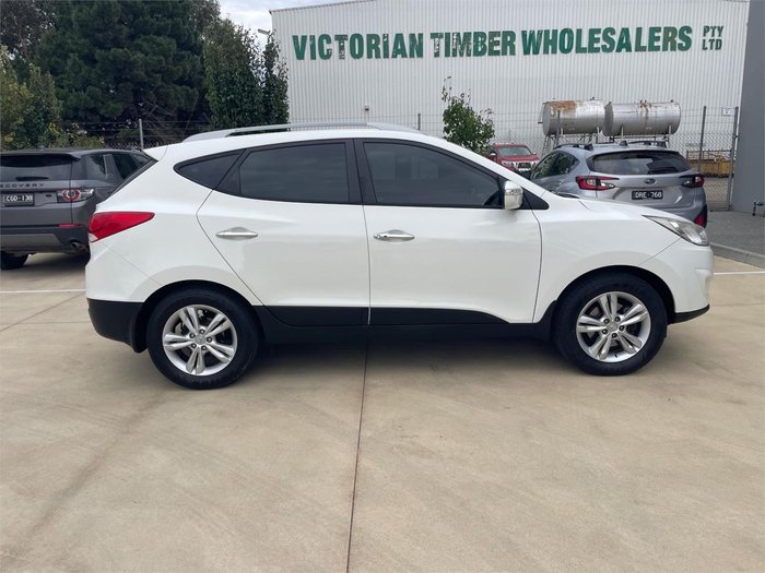 2012 Hyundai ix35 Elite LM MY12 AWD Vanilla White