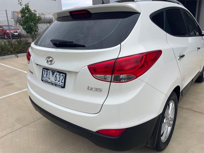2012 Hyundai ix35 Elite LM MY12 AWD Vanilla White