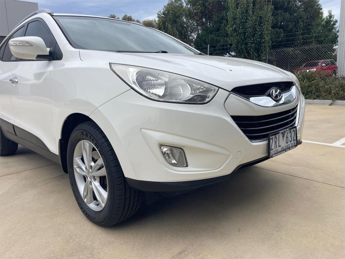 2012 Hyundai ix35 Elite LM MY12 AWD Vanilla White