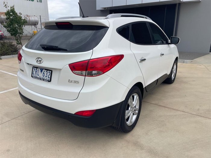 2012 Hyundai ix35 Elite LM MY12 AWD Vanilla White