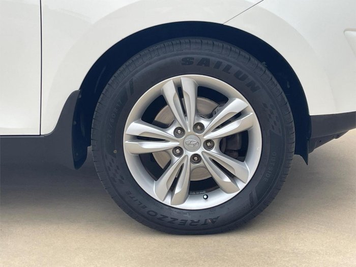 2012 Hyundai ix35 Elite LM MY12 AWD Vanilla White