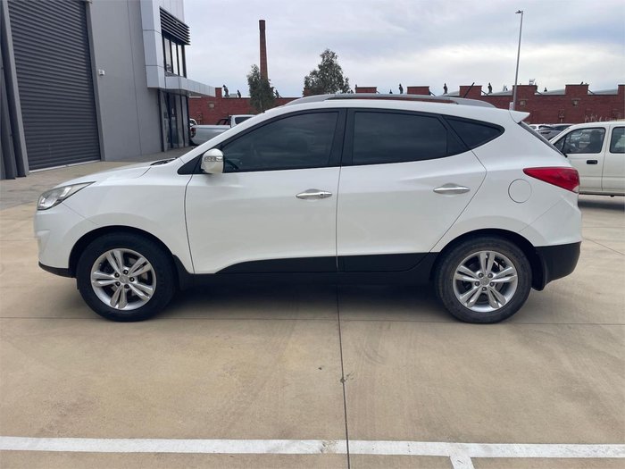 2012 Hyundai ix35 Elite LM MY12 AWD Vanilla White