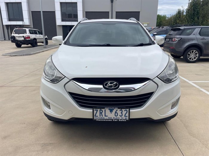 2012 Hyundai ix35 Elite LM MY12 AWD Vanilla White