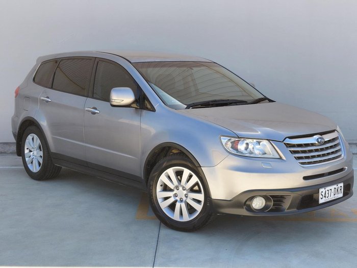2007 Subaru Tribeca R B9 MY08 AWD Titianium Silver
