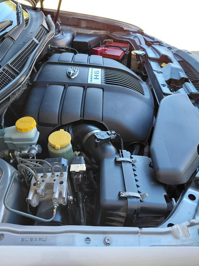 2007 Subaru Tribeca R B9 MY08 AWD Titianium Silver