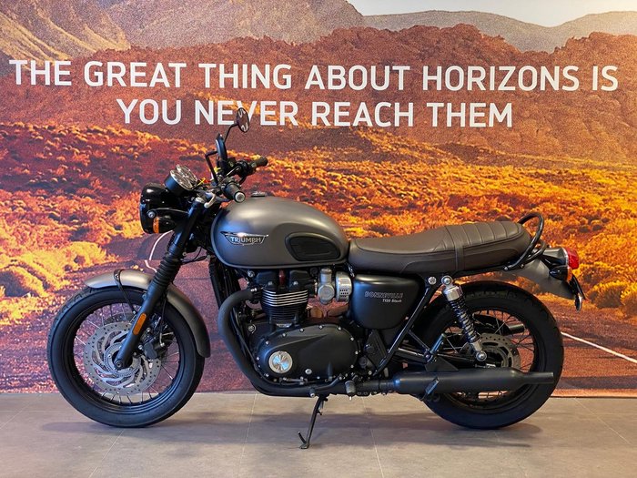 2017 Triumph Bonneville T120 Black Bonneville Grey