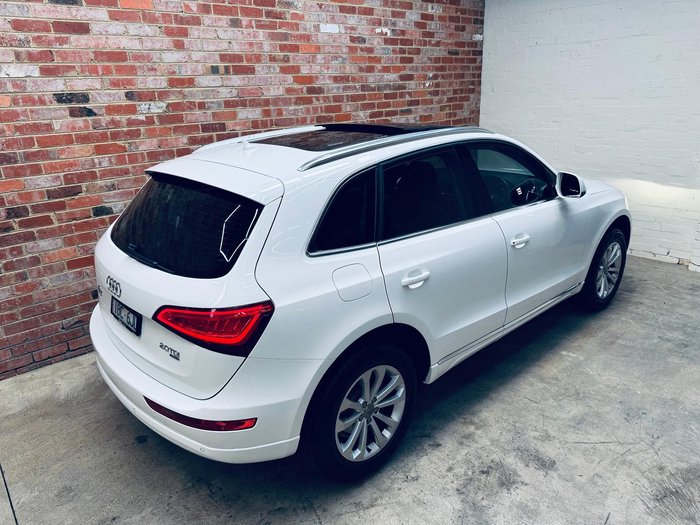 2014 Audi Q5 TDI 8R MY14 Four Wheel Drive White