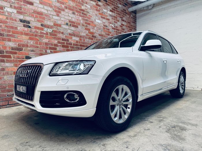 2014 Audi Q5 TDI 8R MY14 Four Wheel Drive White