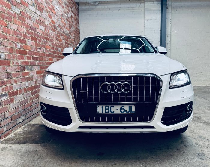 2014 Audi Q5 TDI 8R MY14 Four Wheel Drive White