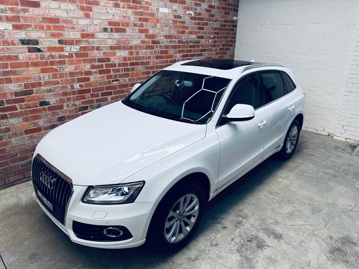 2014 Audi Q5 TDI 8R MY14 Four Wheel Drive White