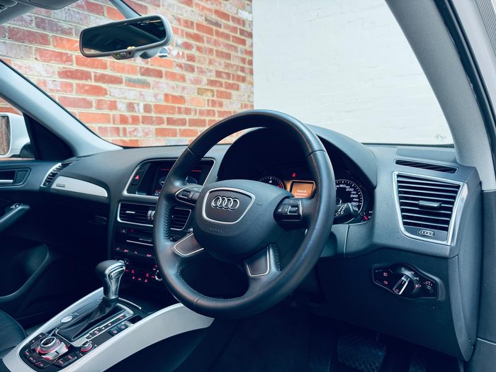 2014 Audi Q5 TDI 8R MY14 Four Wheel Drive White