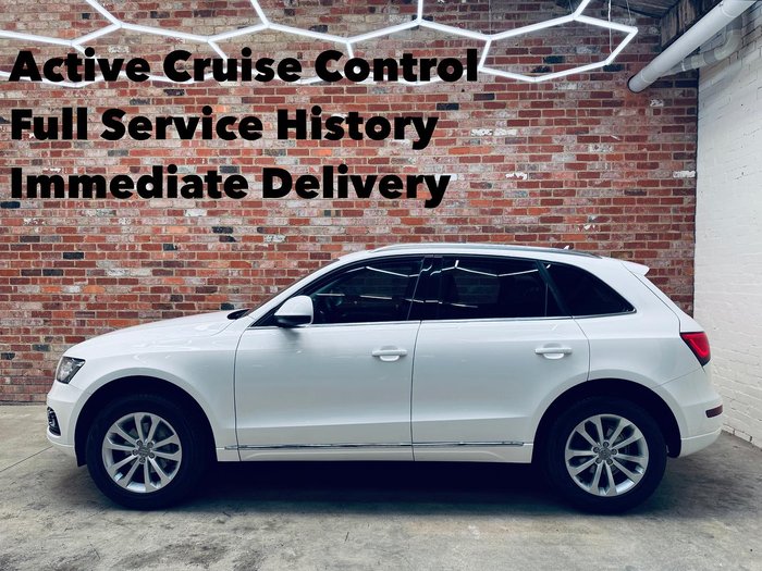 2014 Audi Q5 TDI 8R MY14 Four Wheel Drive White