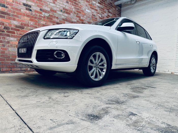 2014 Audi Q5 TDI 8R MY14 Four Wheel Drive White