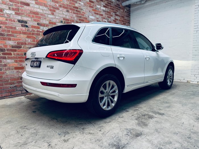 2014 Audi Q5 TDI 8R MY14 Four Wheel Drive White