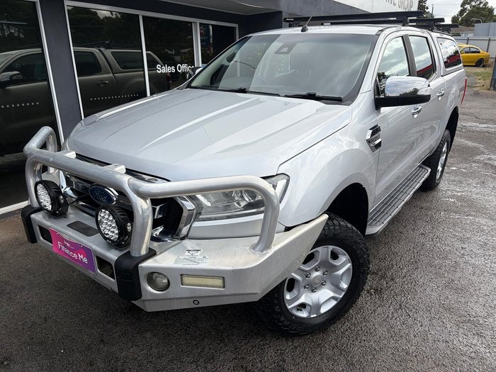 2017 Ford Ranger XLT PX MkII 4X4 Dual Range Ingot Silver