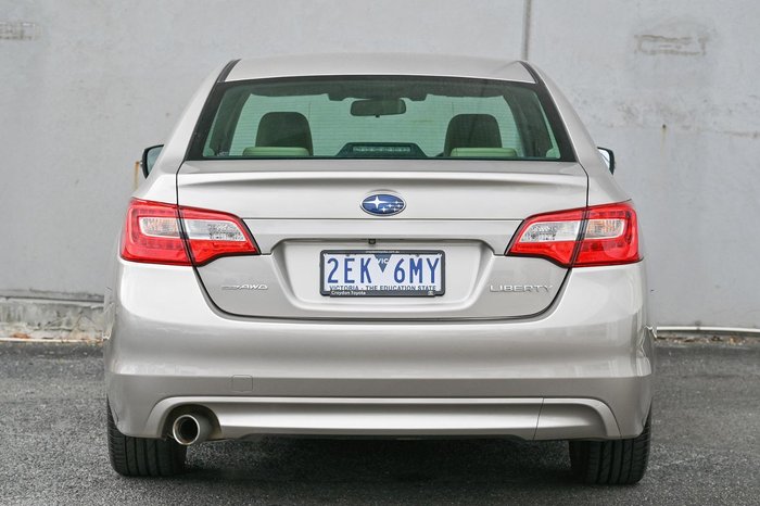 2015 Subaru Liberty 2.5i Premium 6GEN MY15 AWD Gold