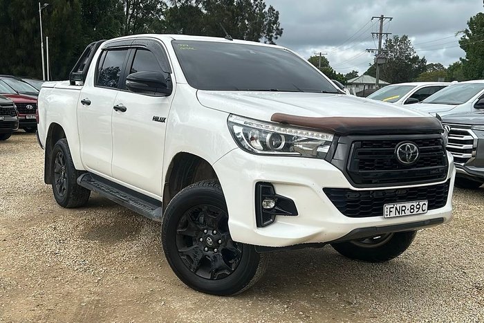 2020 Toyota Hilux Rogue GUN126R 4X4 Dual Range White