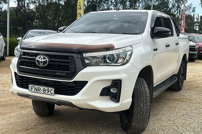 2020 Toyota Hilux Rogue GUN126R 4X4 Dual Range White
