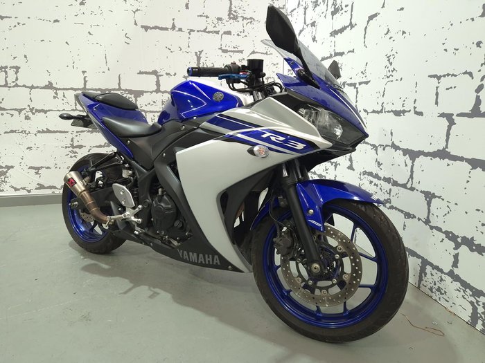 2016 Yamaha YZF-R3 R3 Blue